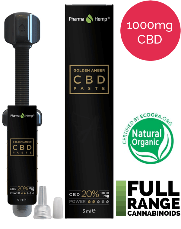 PharmaHemp 20% CBD paste (1000mg in 5ml) | for the Ageless