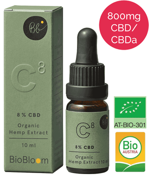 8% CBD oil 10ml – BioBloom