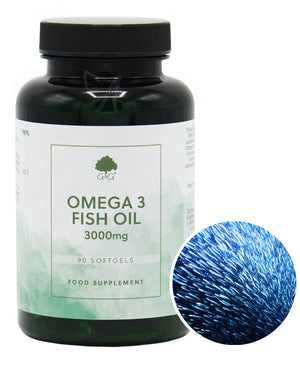 Omega 3 fish oil 3000mg softgels