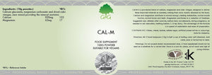 Cal-M - Natural Wellbeing & Relaxation Powder - G&G Vitamins-for the Ageless