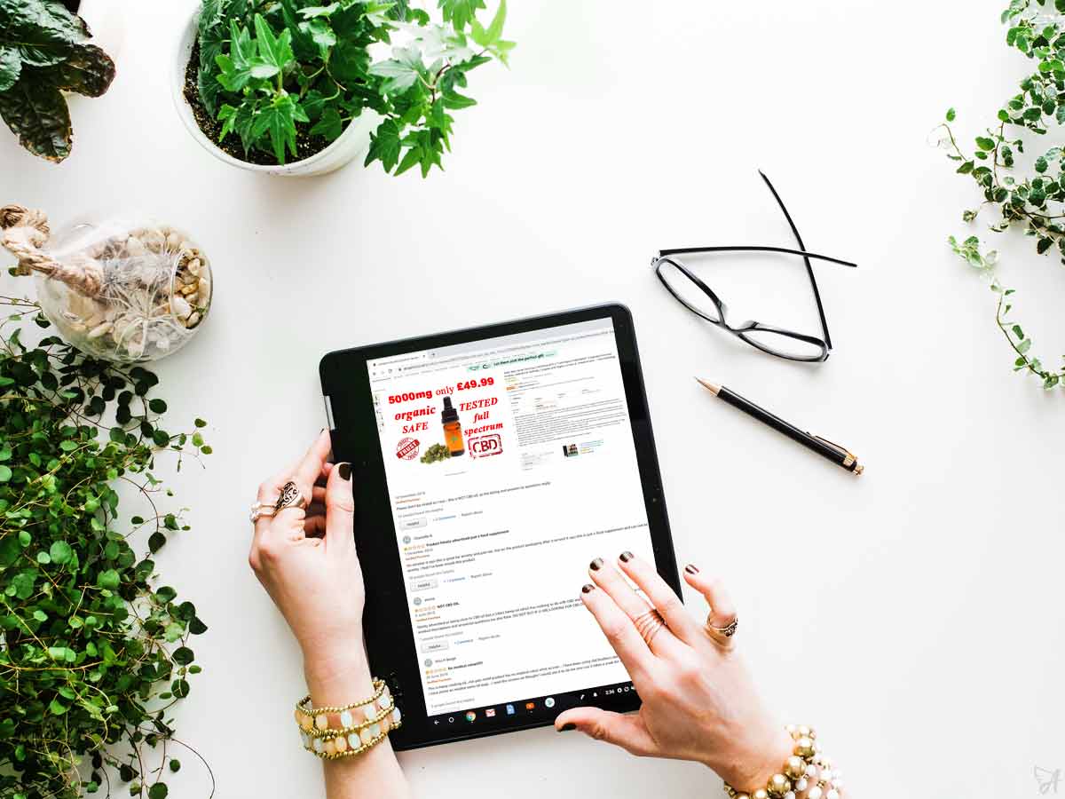 Beware of CBD Scams on Amazon and eBay