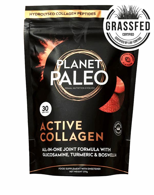 Active collagen Strawberry – Planet Paleo