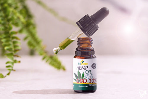 CBD oil collection
