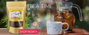Hemp CBD tea banner