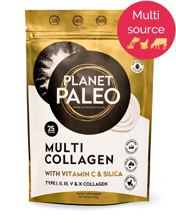 Multi collagen with vitamin C and silica – Planet Paleo