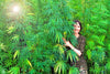 co-founder of Hemptouch - Silvija Spehar in her hemp field