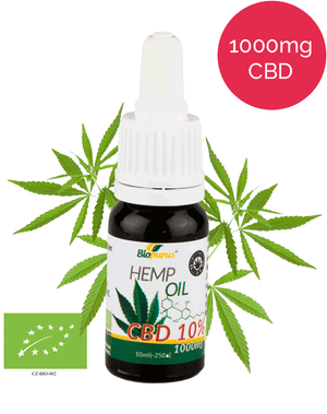 10% CBD Oil Organic UK (1000mg in 10ml) - 4-month supply-for the Ageless