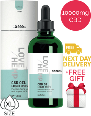 10000mg CBD oil (10%) – Love Hemp