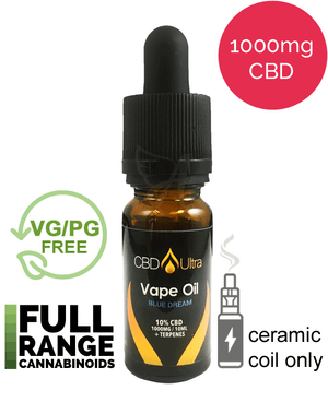 1000mg Vape Oil - CBD Ultra - Blue Dream