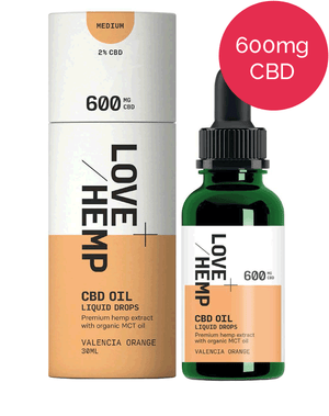 2% CBD oil – 600mg – Love Hemp