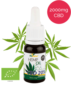 20% Organic CBD Oil (2000mg in 10ml) Biopurus UK-for the Ageless