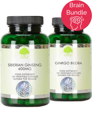 Brain Food Bundle Ginseng Gingko