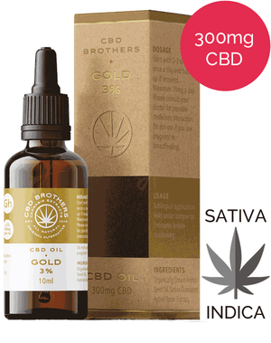 Gold Edition hybrid CBD oil – CBD Brothers