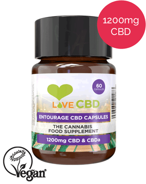 Love CBD Entourage Capsules 1200mg