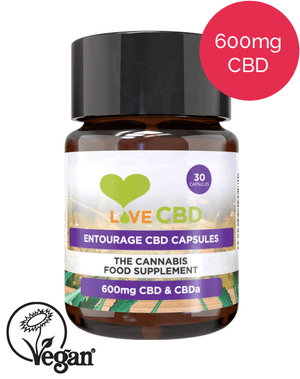 Love CBD Entourage Capsules 600mg