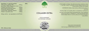 Marine Collagen Extra capsules label – G&G