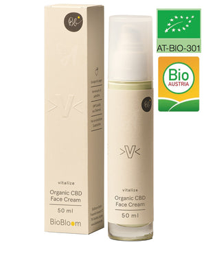Organic CBD face cream Vitalize – BioBloom