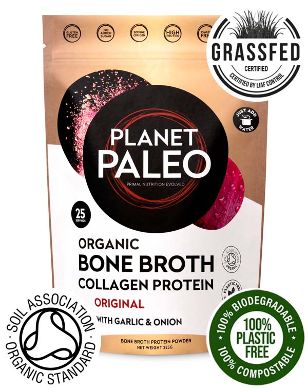 Organic bone broth powder - Planet Paleo
