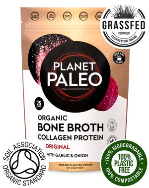 Organic bone broth powder - Planet Paleo (225g)