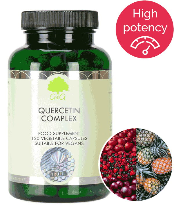Quercetin complex with bromelain for the Ageless