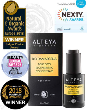 Regenerating Concentrate Rose Otto Alteya Organics Awards