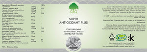 Super antioxidant plus capsules – G&G - label