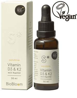 Vitamin D3 & K2 with hemp oil – BioBloom