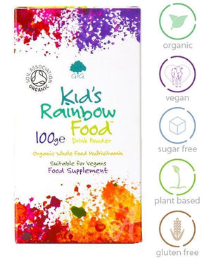 Kid's Rainbow Food - Multivitamin Powder for Children (Organic) G&G-for the Ageless