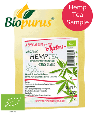 Loose Hemp Tea Sample (Biopurus)-for the Ageless