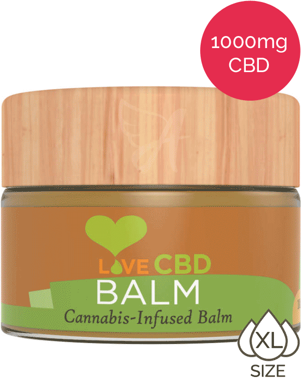 1000mg Love CBD balm