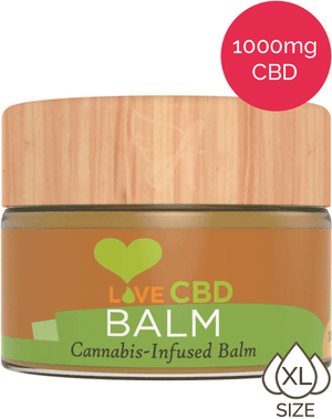 Love CBD Balm XL High Strength (1000mg in 100g)-for the Ageless